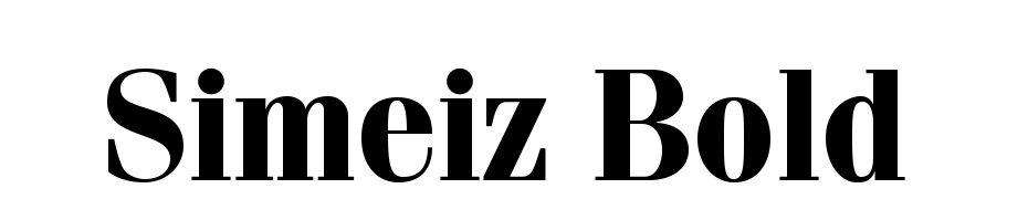 Simeiz Bold cкачати шрифт безкоштовно